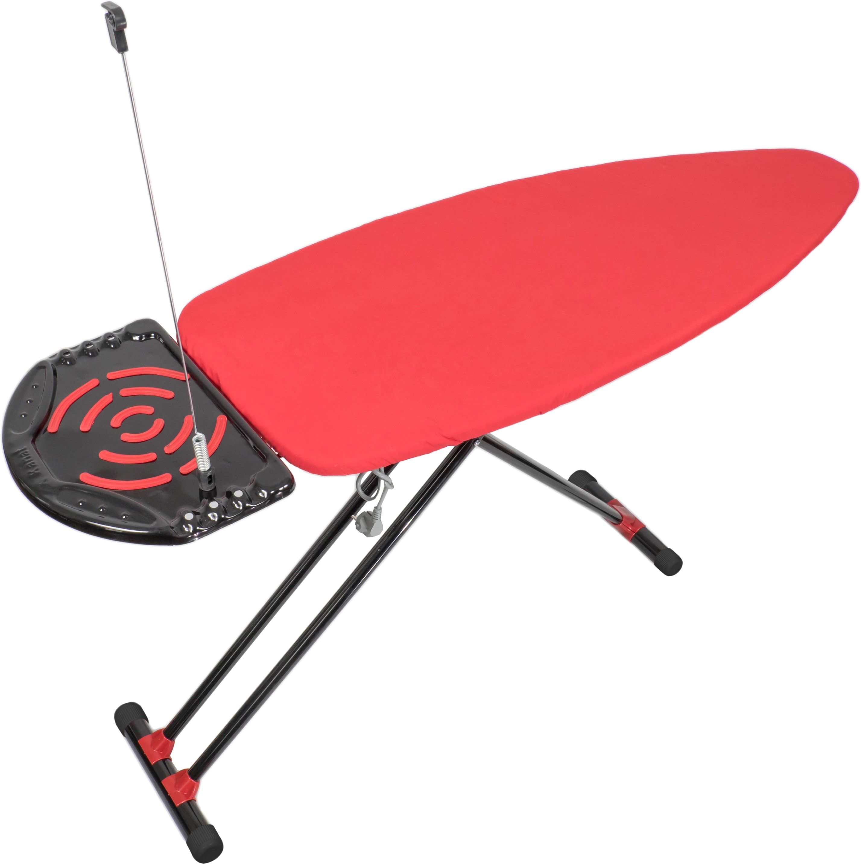 

Доска гладильная Kanat Elips Gold 25N c розеткой и держателем шнура 122х44 см (EG-705/25N)