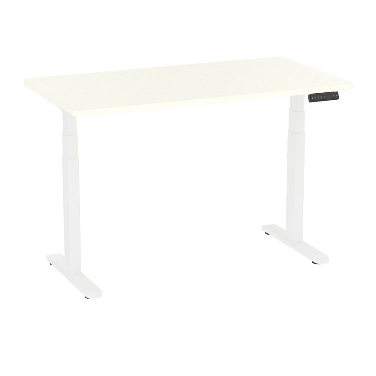 

Компьютерный стол с регулировкой по высоте ErgoWork 3 White Platinum 1200*700*18 мм