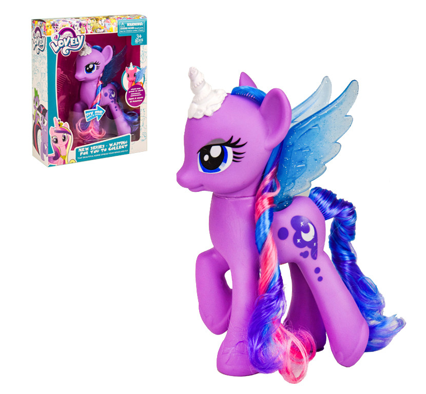 

Игрушка пони 63833-1 с аксессуарами (Фиолетовый) METR+