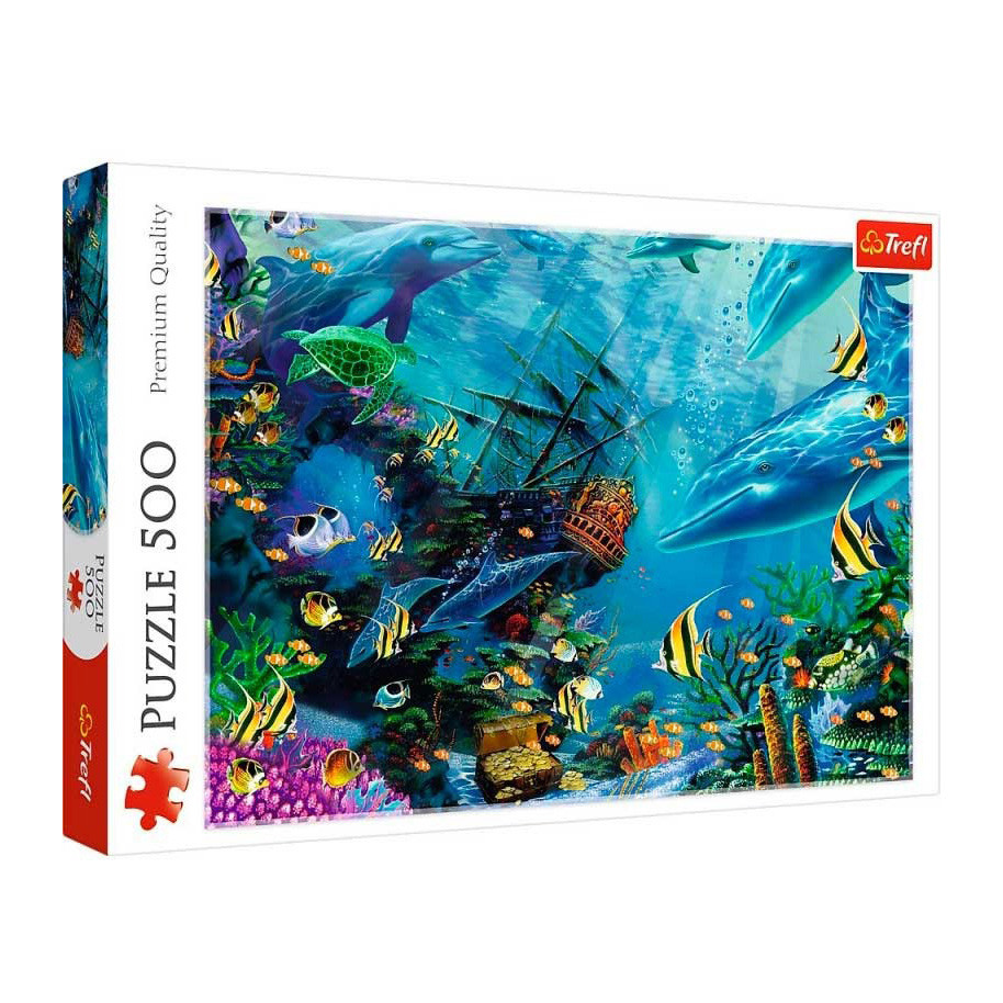 

Пазлы "Скрытое сокровище" Trefl 37385 (500 эл.)