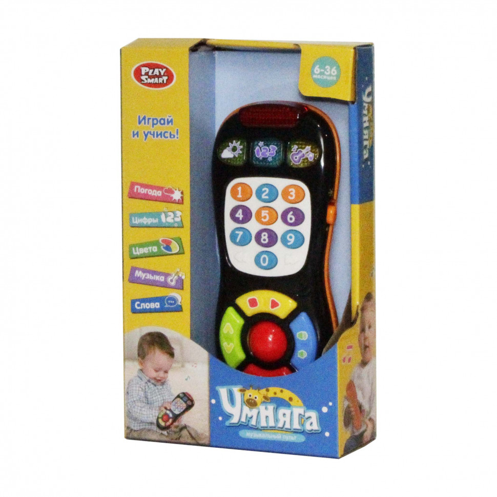 

Детская интерактивная игра 7390RUS с обучением цифр (Черный) Play Smart
