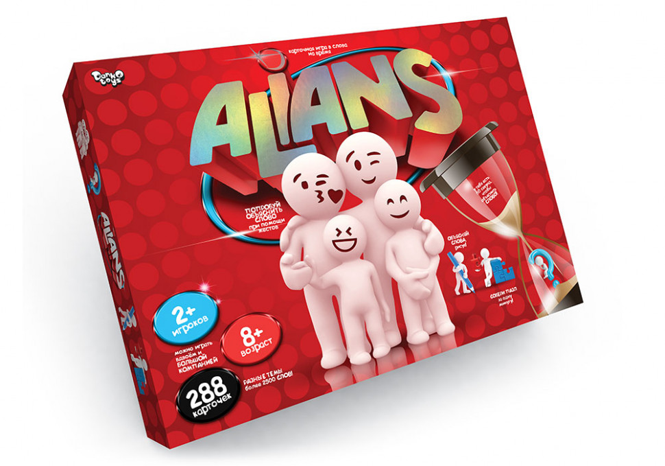 

Настольная развлекательная игра Alians ALN-01 для компании (рус.) Danko Toys