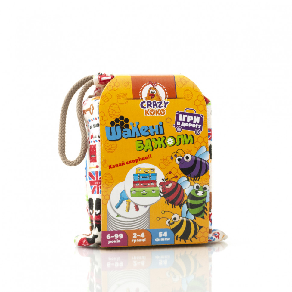 

Детская настольная игра в мешочке "Школа пчелы" VT8077-15 карточная Vladi Toys