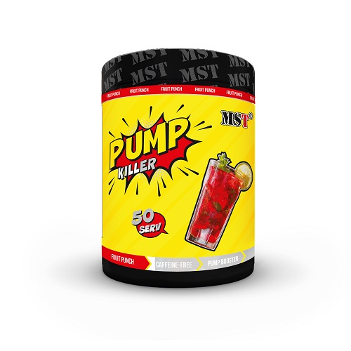 

Передтренувальні комплекси та енергетики MST Pre-Workout Pump Killer, 550 г. Фруктовый пунш