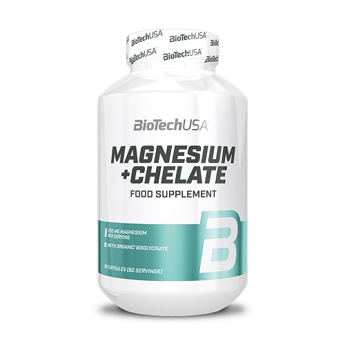 

Витамины и минералы BioTech Magnesium + Chelate, 60 капсул