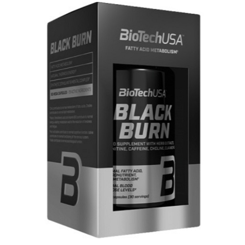 

Жироспалювачі BiotechUSA Black Burn, 90 caps