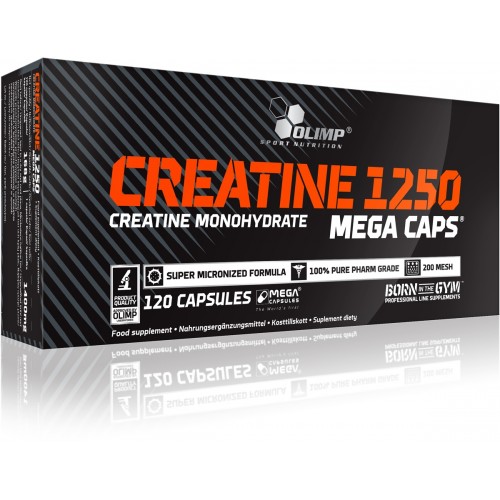

Креатини OLIMP Creatine Mega Caps, 120 капс.