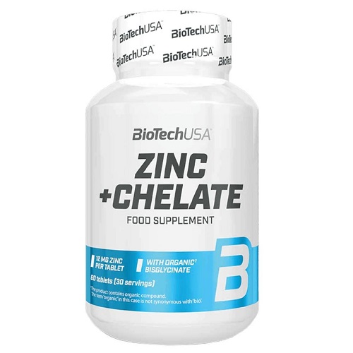 

Цинк хелат Zinc+Chelate Biotech 60 таблеток (3567346)