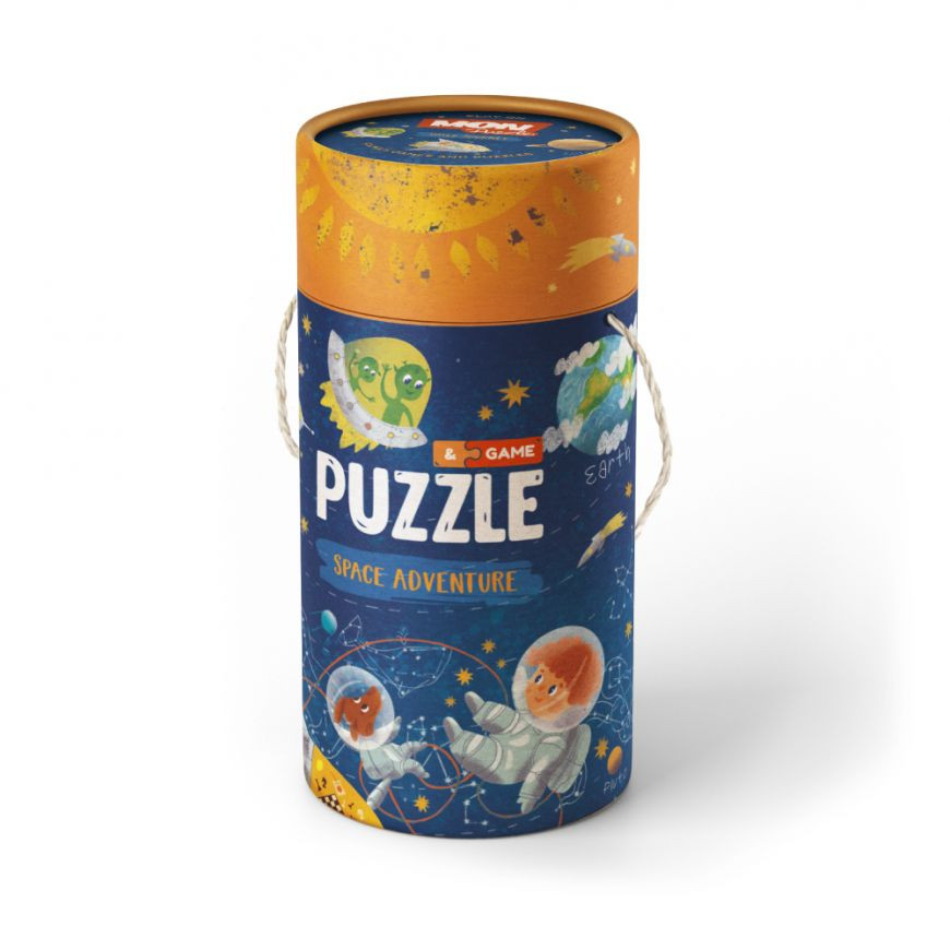 

Детский пазл/игра Mon Puzzle "Космическое приключение" 200112, 40 элементов