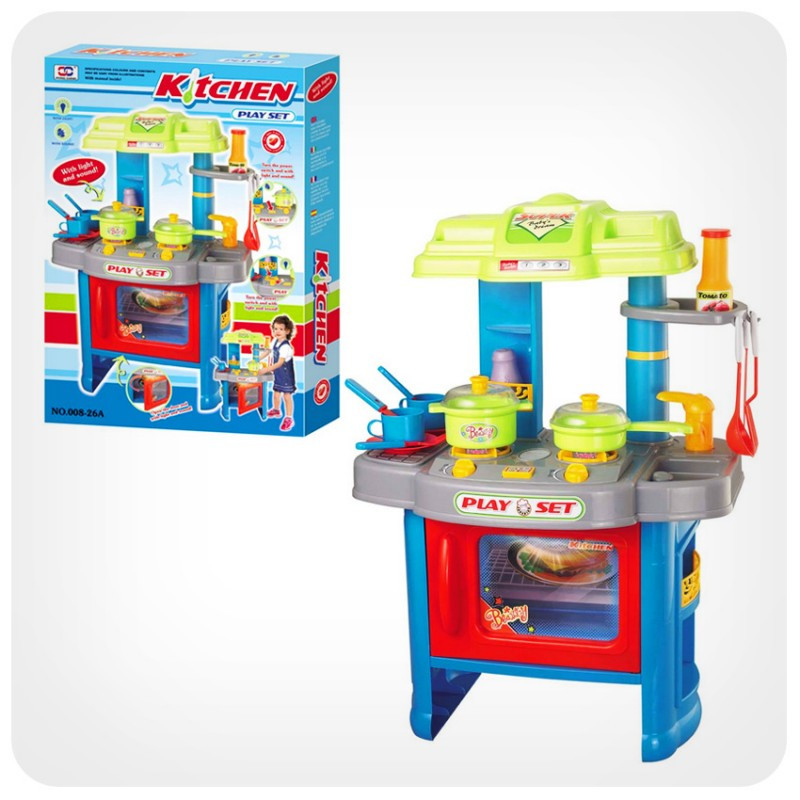 

Детский игровой набор Кухня 008-26А с плитой Limo Toy