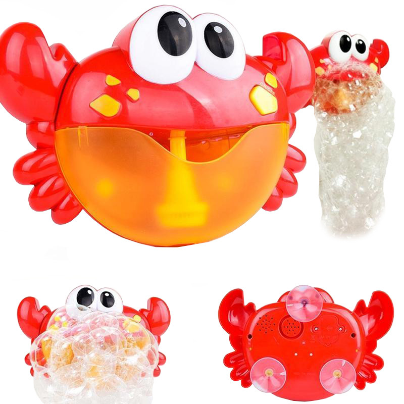 

Игрушка для купания "Краб" L596 с мыльными пузырями METR+