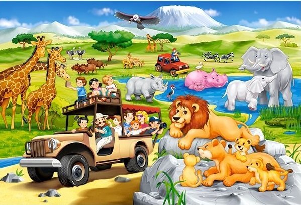 

Пазлы Castorland Сафари, 40 элементов puzzle (40322)