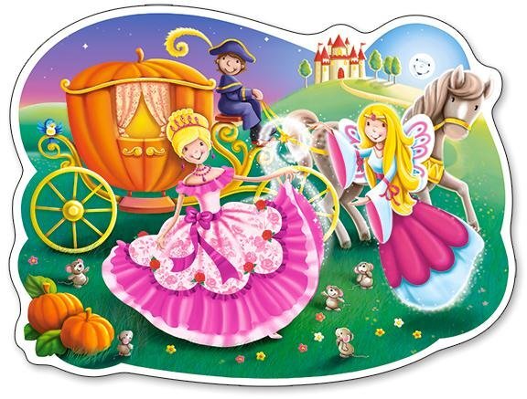 

Пазлы Castorland Золушка, 12 элементов Maxi puzzle (120147)