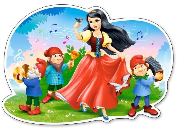

Пазлы Castorland Белоснежка, 12 элементов Maxi puzzle (120192)