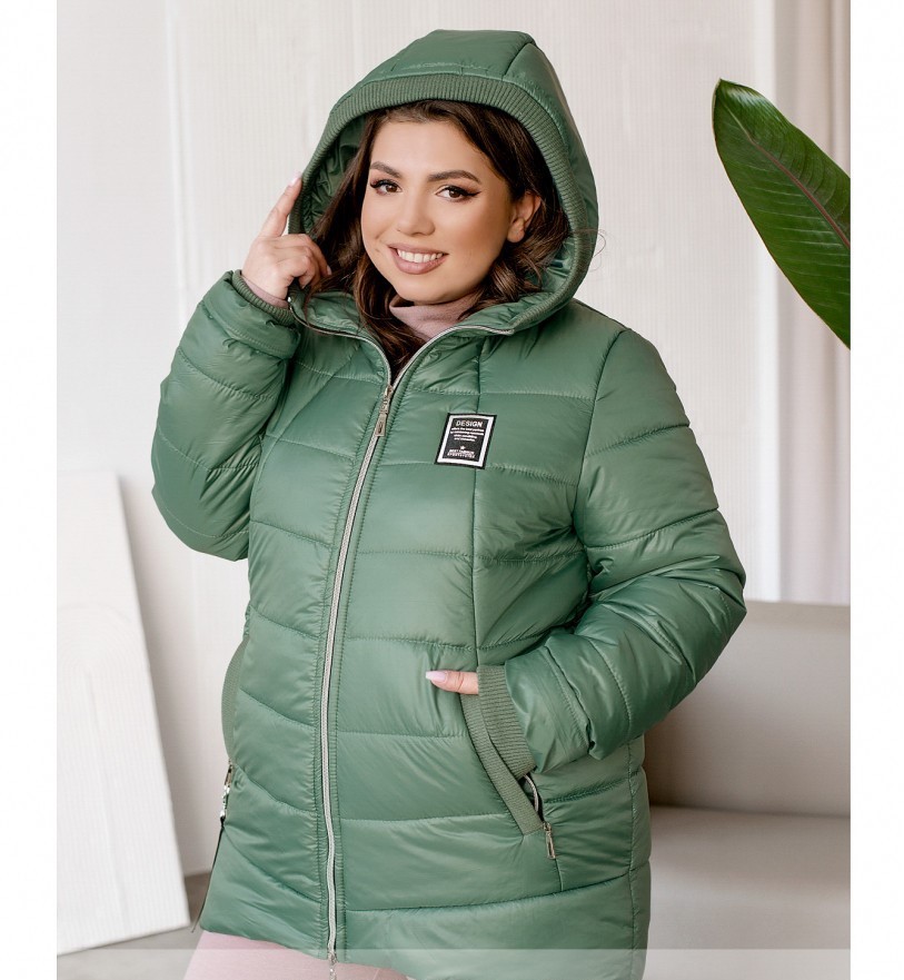 

Куртка Minova 28-323 - Оливкова, Куртка Minova 28-323 52-54 Оливкова