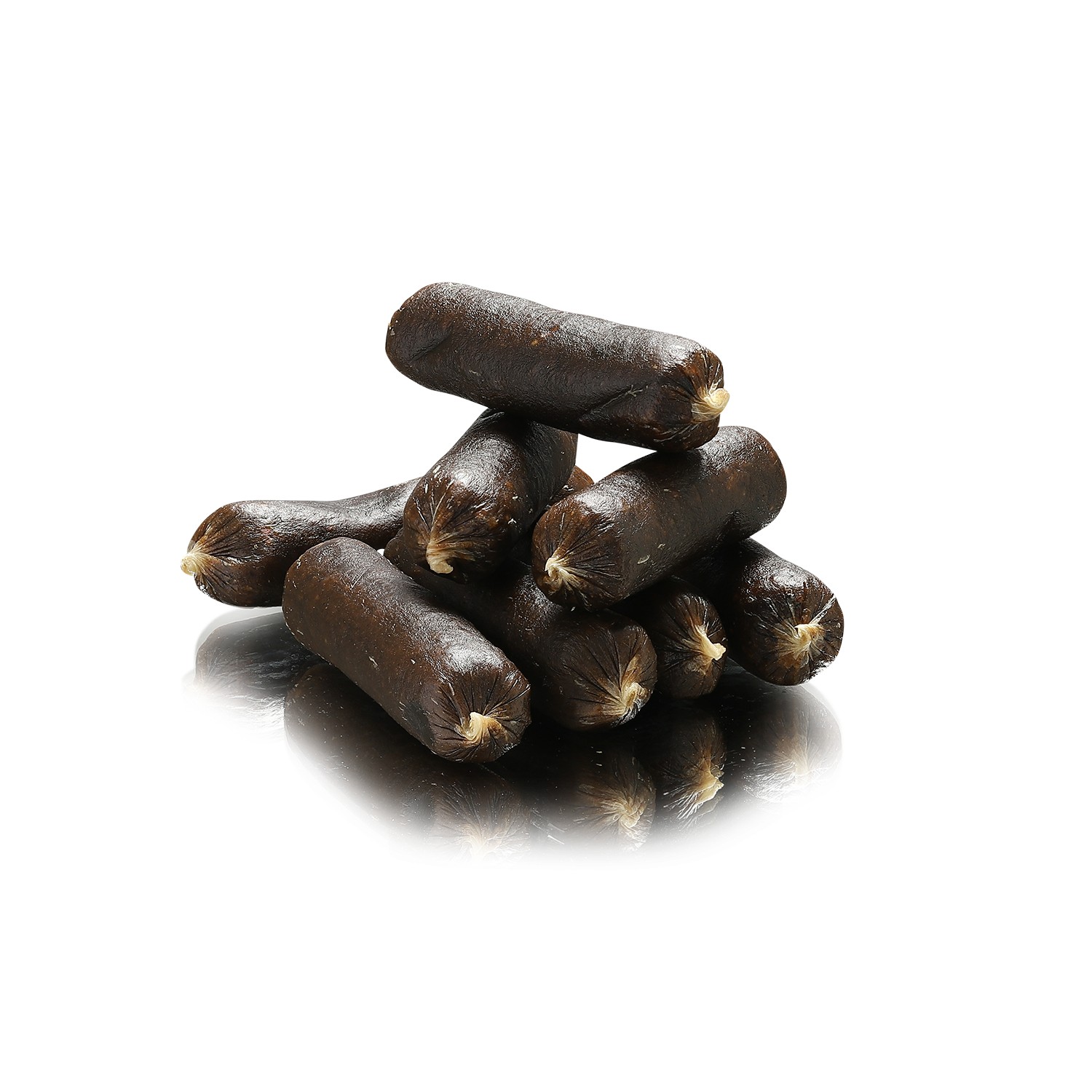 

Лакомство для собак Essential Foods FINEST VENISON & DUCK SAUSAGES Колбаски из Оленины и Утки 8шт