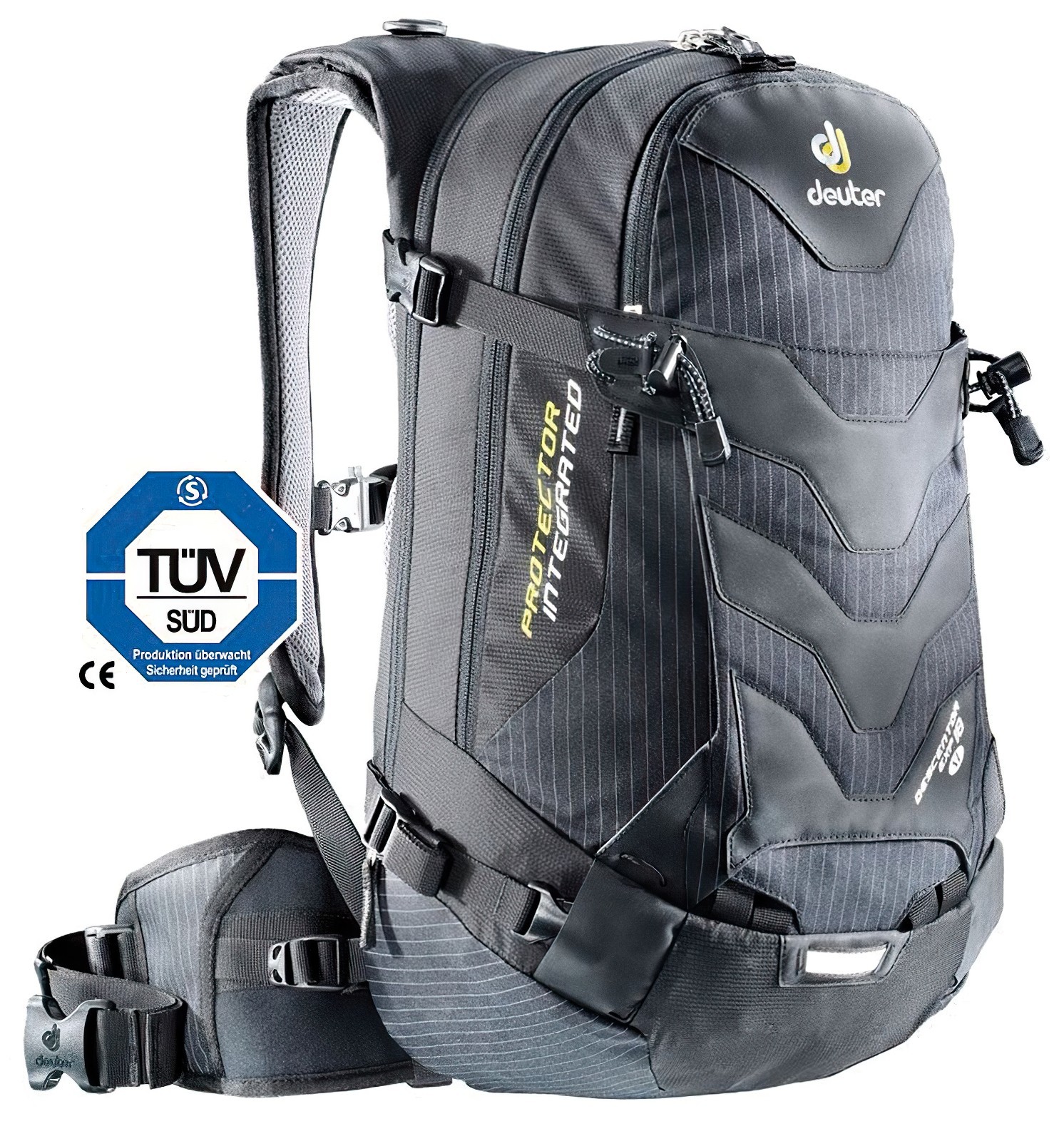 

Рюкзак Deuter Descentor EXP 18 SL цвет 7001 black-pinstripe (33631 7001)
