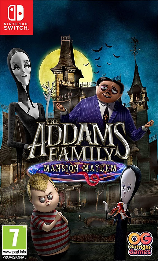 

Addams Family Mansion Mayhem (Switch, русская версия)