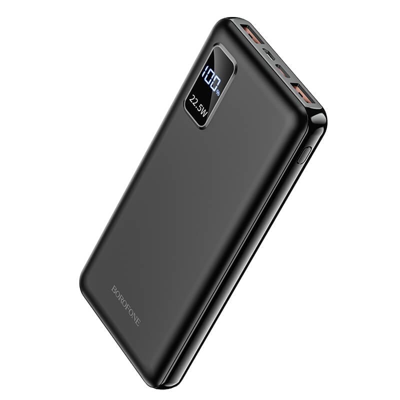 

Power Bank BOROFONE BJ15 Wiseacre PD+QC3.0 10000 mAh Чёрный