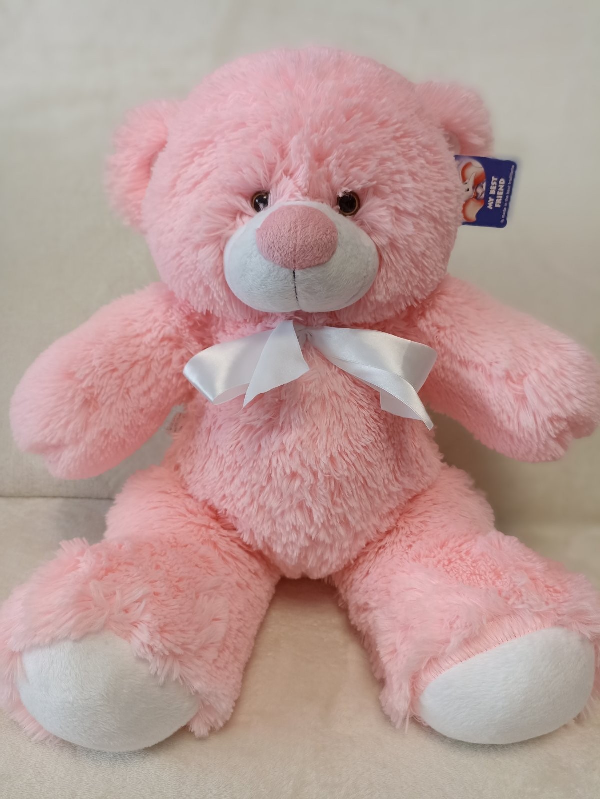 

Мягкая игрушка My best friend мишка Мася 60 см розовый