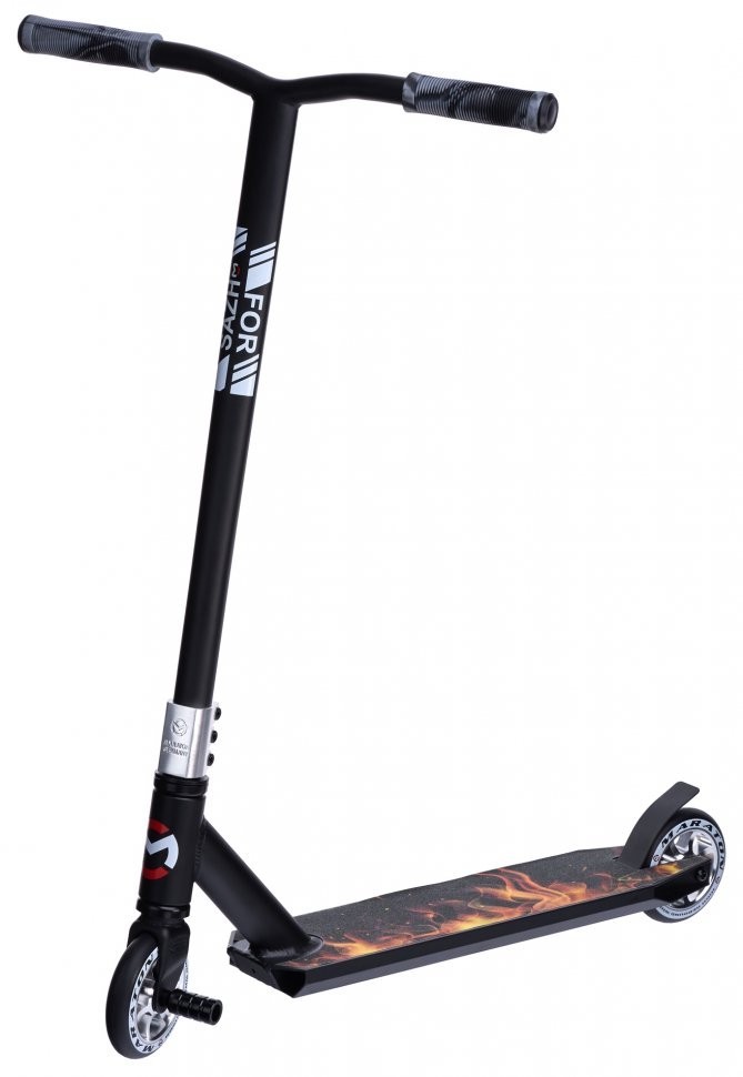 

Трюковой самокат Maraton Forsazh огонь