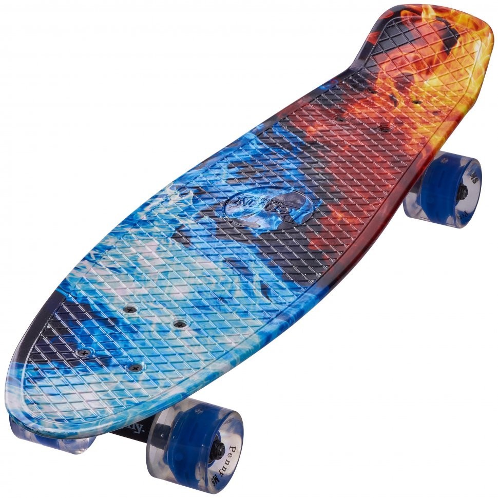 

Пенниборд Penny Maraton Longboard 27 дюймов огонь и лед