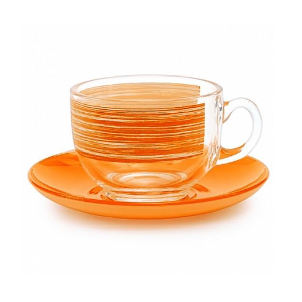 

Сервиз чайный Luminarc Brush Mania Orange P8984 (220 мл, 12 пр)