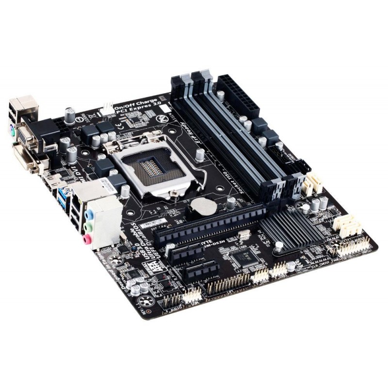 

Материнская плата Gigabyte GA-B85M-DS3H, 1150, Intel B85, PCI-Ex16 Б/У 5007