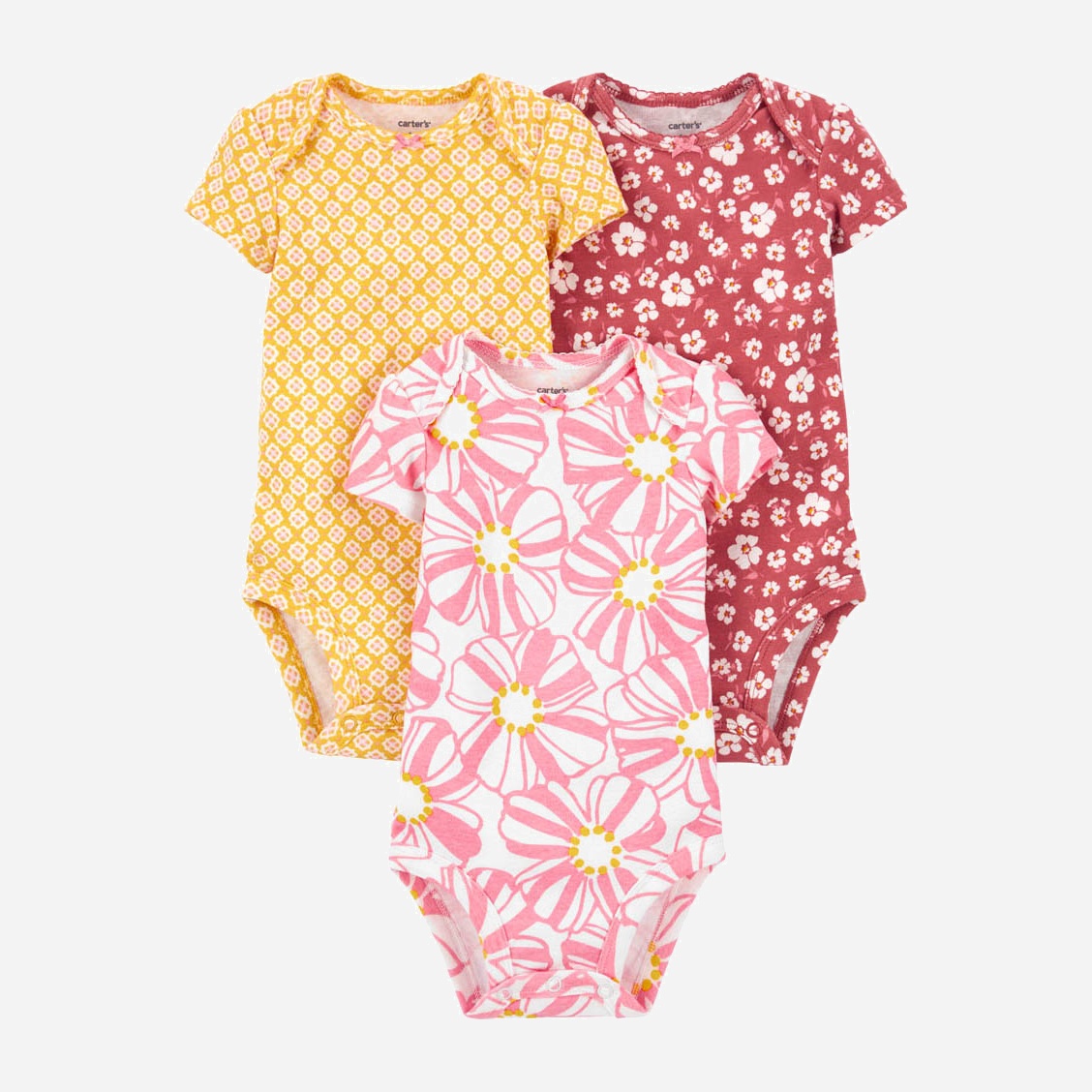 

Боди-футболка Carters 1L779710 72-76 см 3 шт Multicolor
