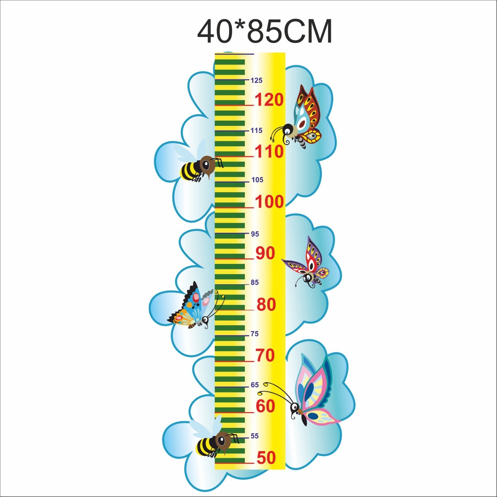 

Зростомір Vivay Комахи 40x85 см (7904)