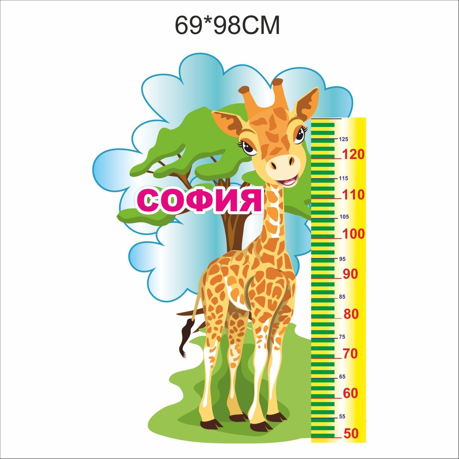 

Зростомір Vivay София 69x98 см (7906)