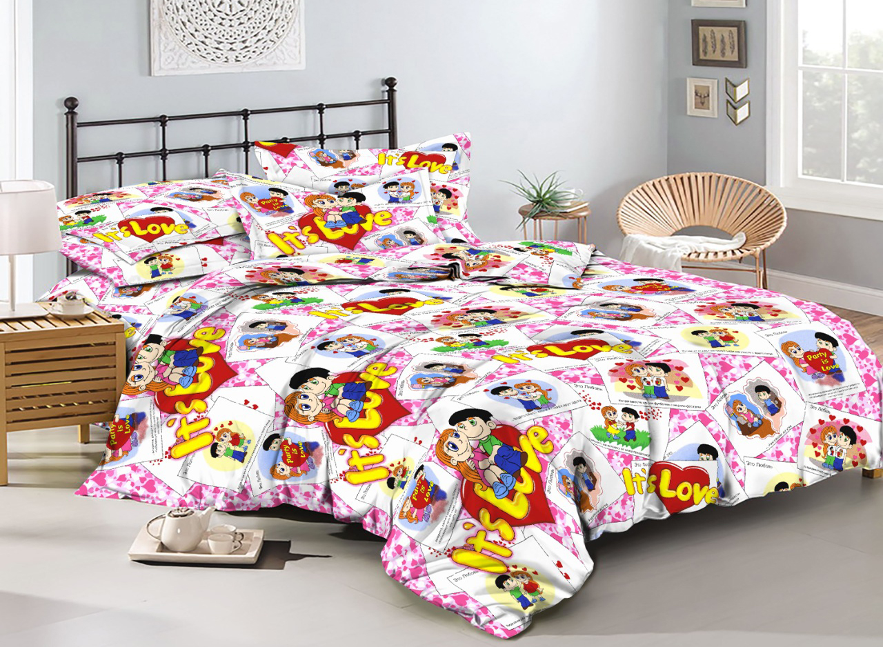 

Детское постельное белье MirSon 17-0109 Love Детский италия, бязь