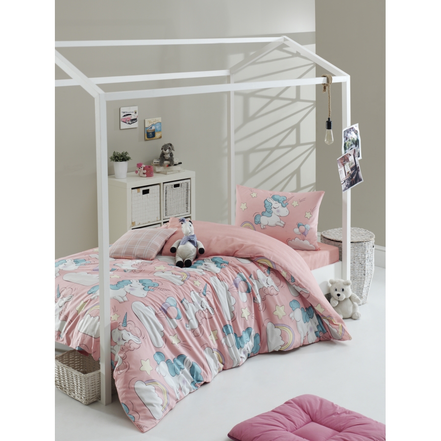 

Постельное белье Lotus Home Perfect Pink dreams Полуторный турция, ранфорс