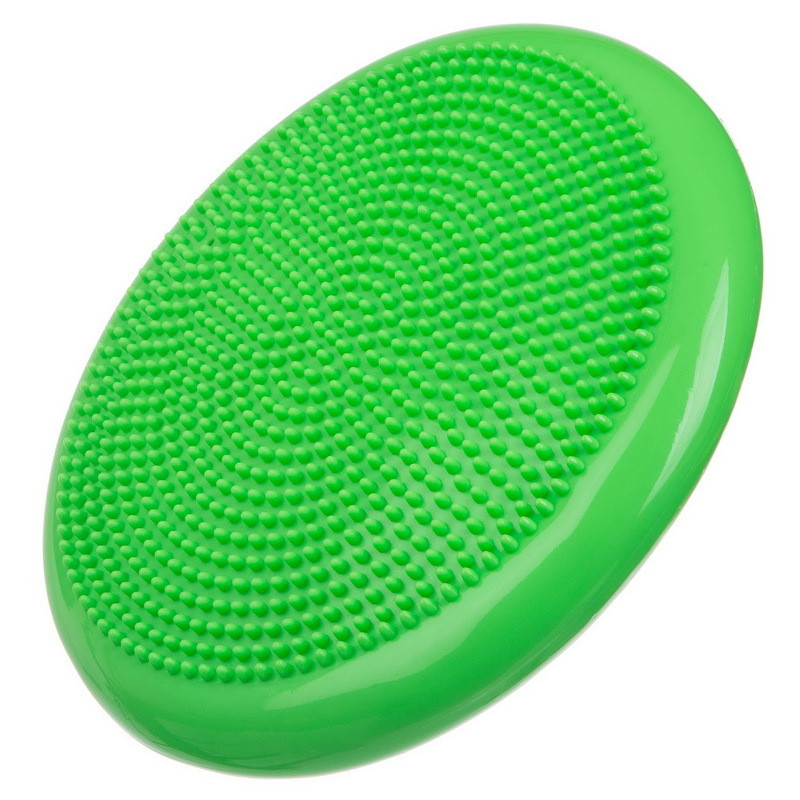 

Подушка балансировочная массажная FI1932 BALANCE CUSHION /PVC, d33 см x 6 см, 900гр-салатовый