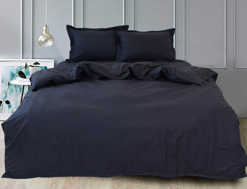 

Комплект постельного белья TAG tekstil 2-спальный Черный