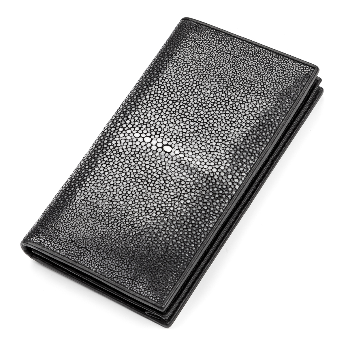 

Кожаное мужское портмоне STINGRAY LEATHER 17х9 см Черный