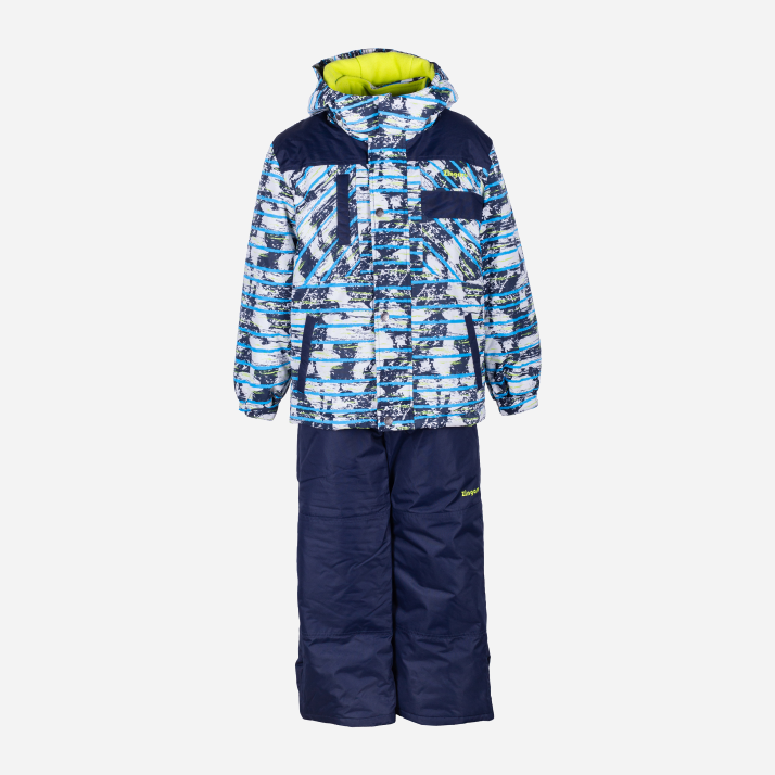 Акция на Зимний комплект (куртка + полукомбинезон) Zingaro by Gusti 4906 ZWB 92 см Серо-синий (5200000875799) от Rozetka UA