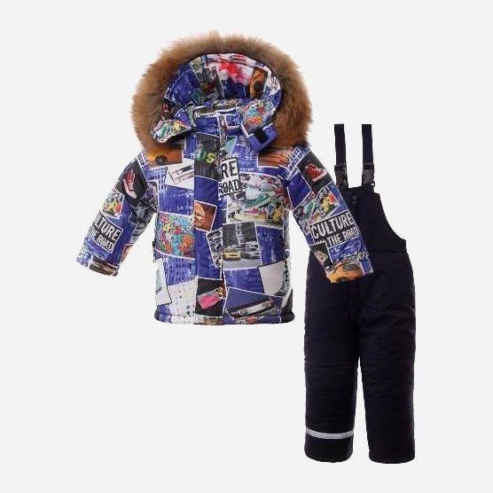 

Зимний комплект (куртка + полукомбинезон) Pilguni P3184A-85-g-S 104 см Голубой