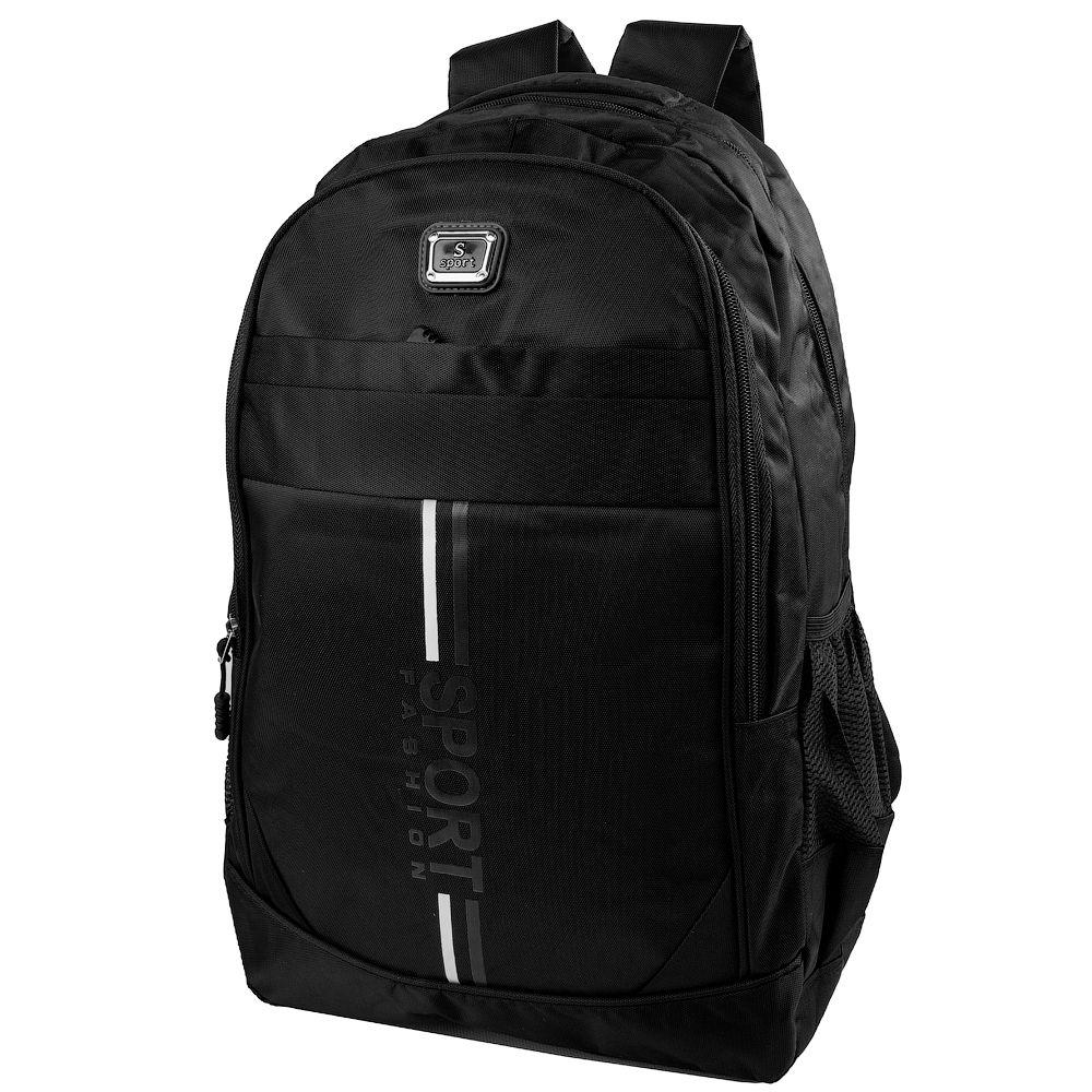 

Спортивный рюкзак мужской Valiria Fashion 31х45х14 см Черный