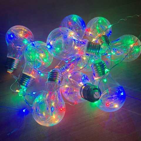

Новогодняя Гирлянда Эдисона 75LED Garland 2,5м RD-9008 Цвет LED - Микс (М-441)