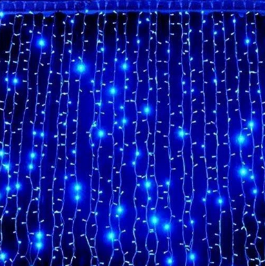 

Гирлянда наружная штора 360LED 3х2м Garland RD-201 Цвет ламп-Синий (М-384)