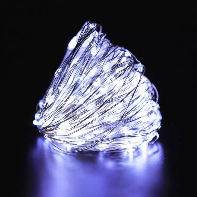 

Гирлянда роса 200LED Конский Хвост Garland RD-9017 Белый (М-390)