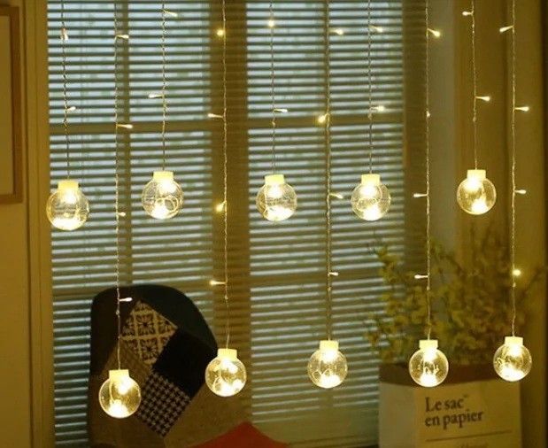 

Гирлянда штора 200LED10 шариков Garland RD-9014 Цвет ламп-Теплый (М-425)