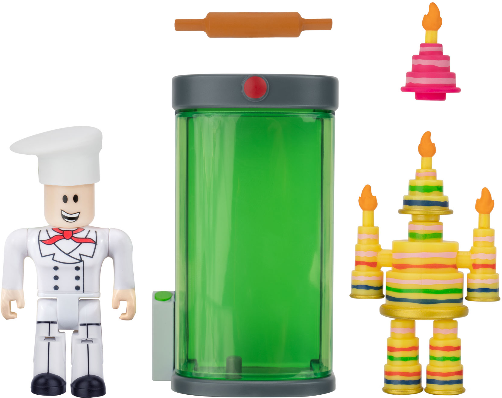 

Игровая коллекционная фигурка Jazwares Roblox Game Packs Make a Cake Cake Monster Catastrophe! W9 (ROB0394)
