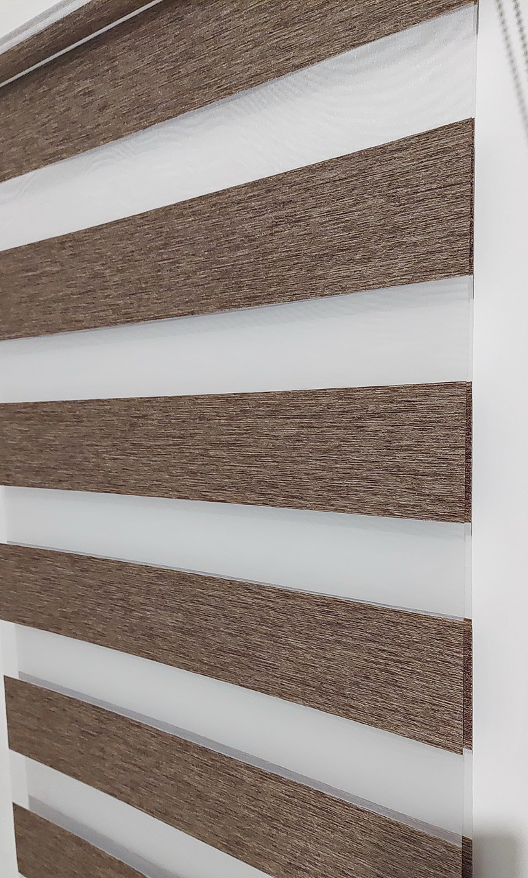 

Рулонная штора Miranda День-ночь BН DN-4013 35*160 см Коричневый