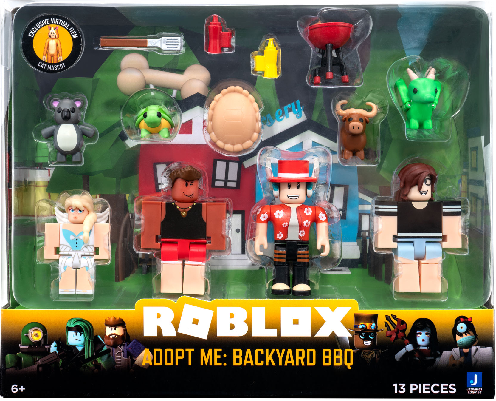 Игровая коллекционная фигурка Jazwares Roblox Multipack Adopt Me Backyard  BBQ W7 (ROG0190) – фото, отзывы, характеристики в интернет-магазине ROZETKA  | Купить в Украине: Киеве, Харькове, Днепре, Одессе, Запорожье, Львове