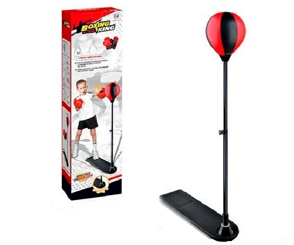 

Боксерский набор BOXING KING (XJ-E00828), с перчатками и насосом, 110 см