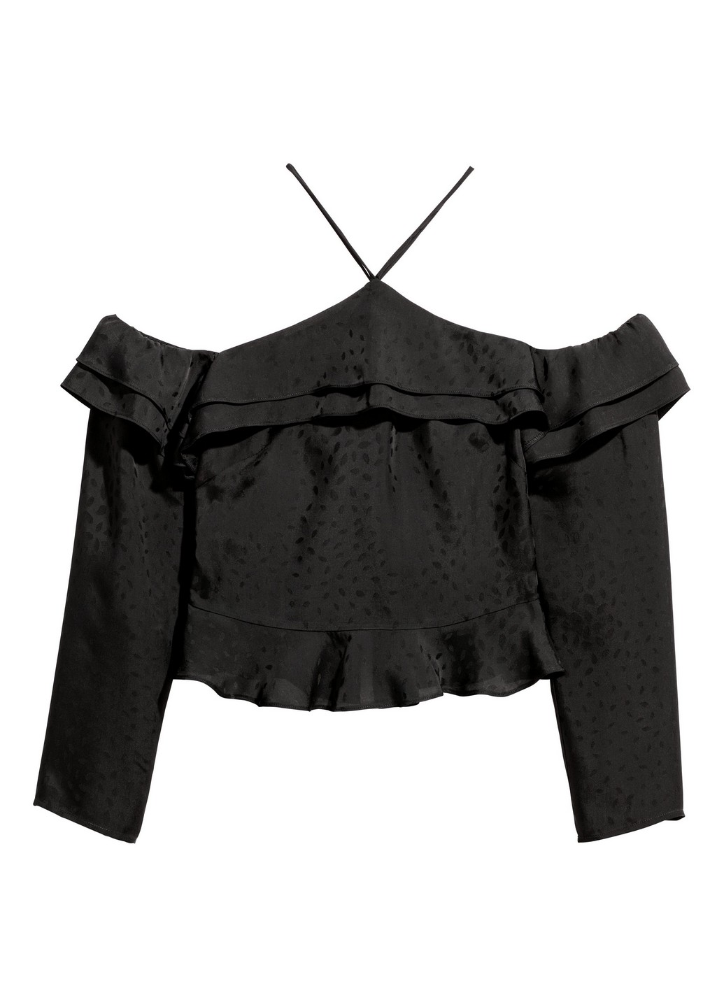 

Блуза H&M  Черный 0605716_01, Блуза H&M 34 Черный 0605716_01