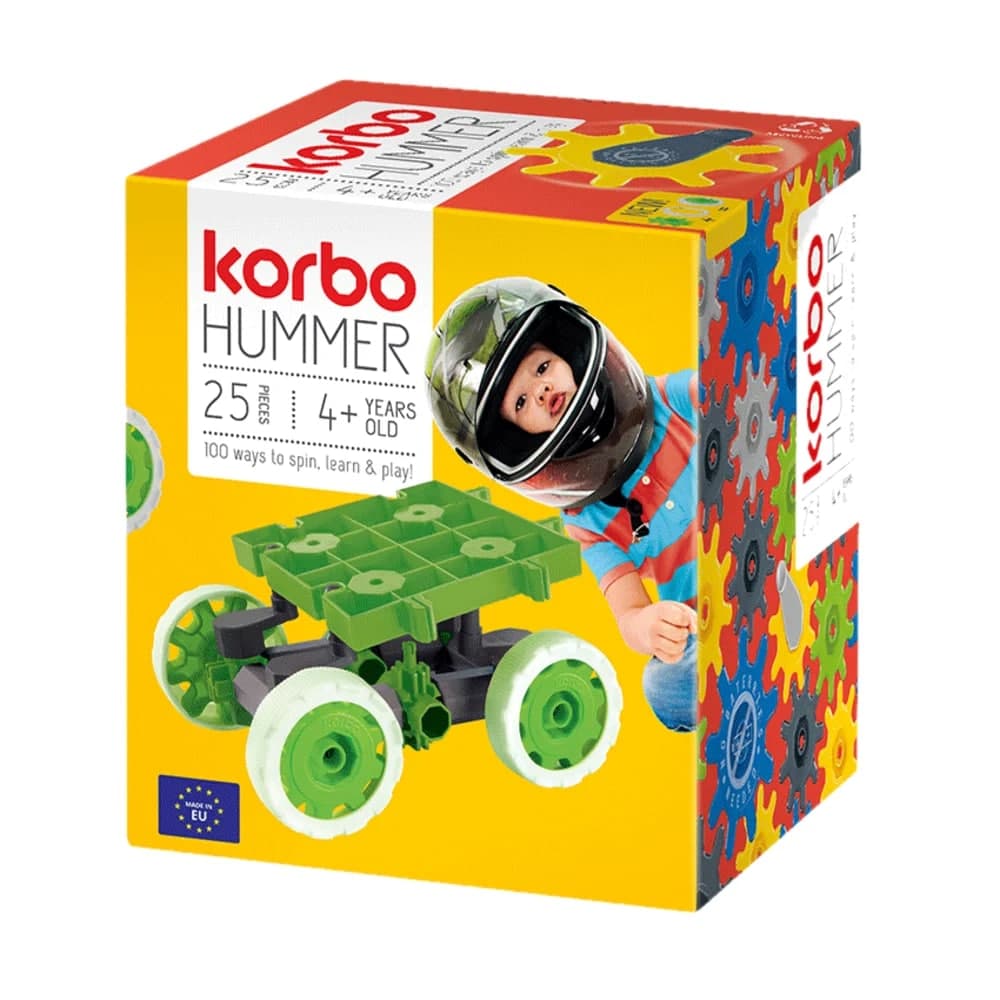 

Конструктор KORBO Hummer 25 деталей Зеленый (ПФ-36721)