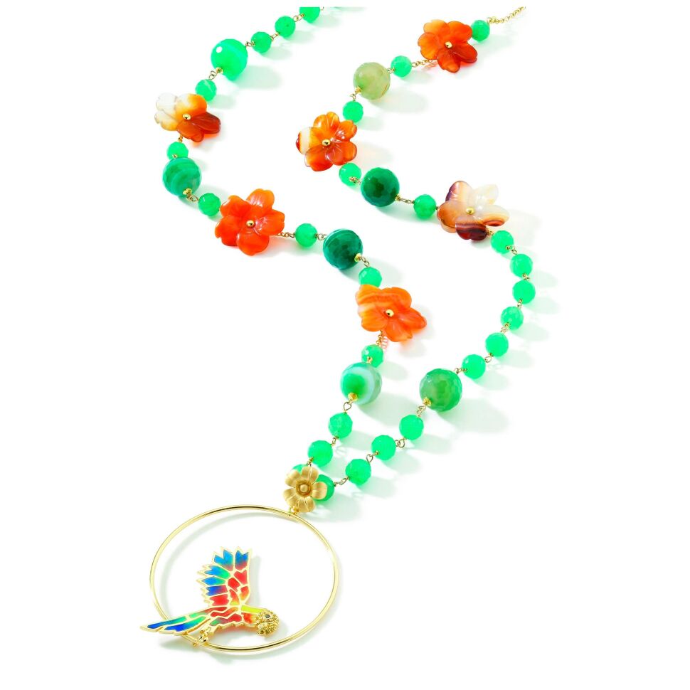 

Колье Misis Jungle Tiara с попугаем 2100000085606